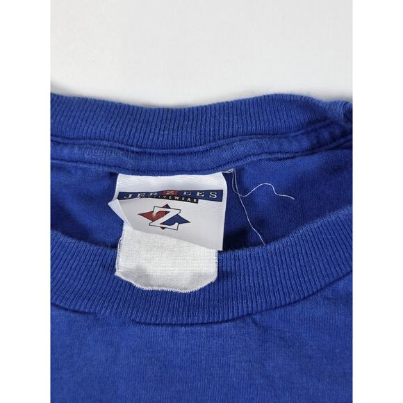 Middle Tennessee State University Blue Raiders Men's T-Shirt Size XL Blue - Picture 3 of 4